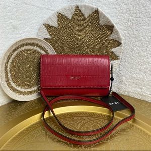 DKNY Red Crossbody